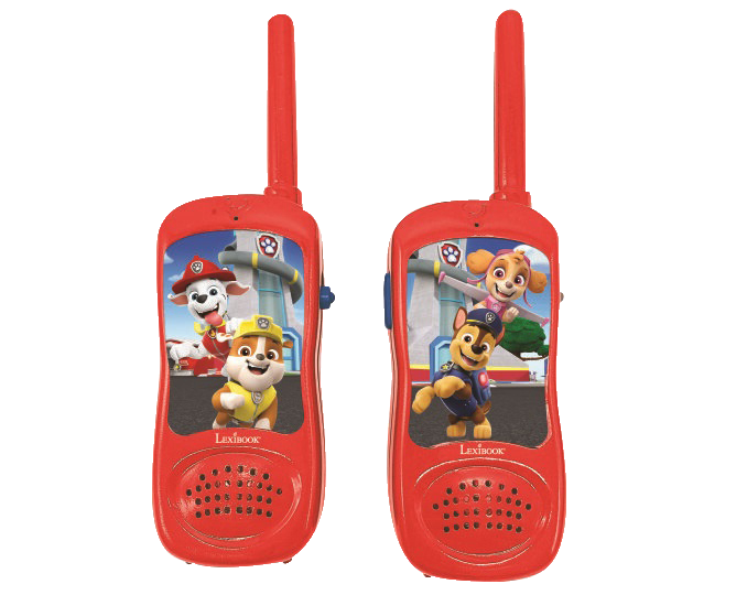 LEXIBOOK Walkie-talkie o zasięgu do 120 m (Psi Patrol)