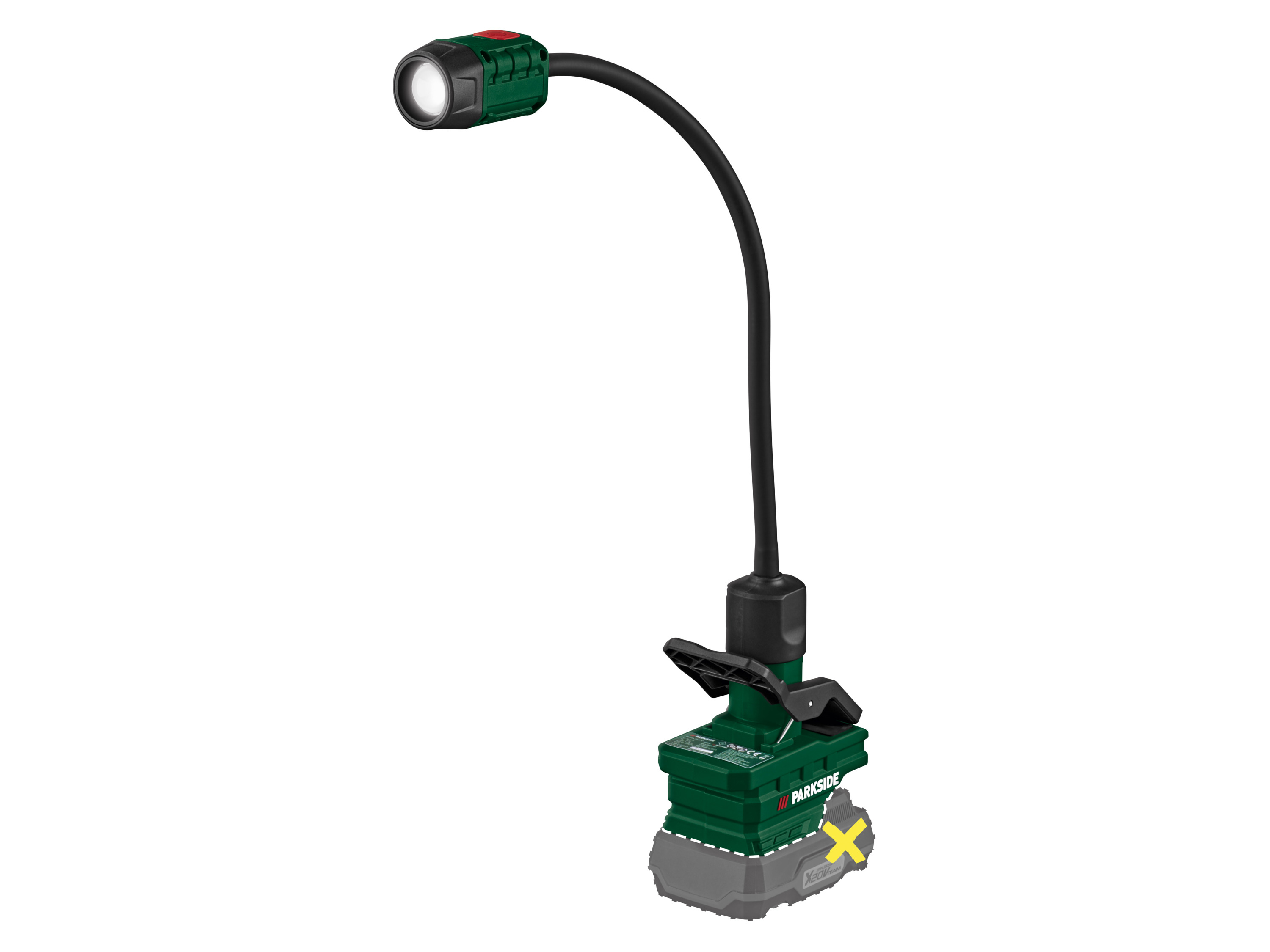 PARKSIDE® Akumulatorowa lupa LED 20 V PLSLA 20-Li A1, reflektor punktowy PLSSA 20-Li A1(bez akumulatora i ładowarki)