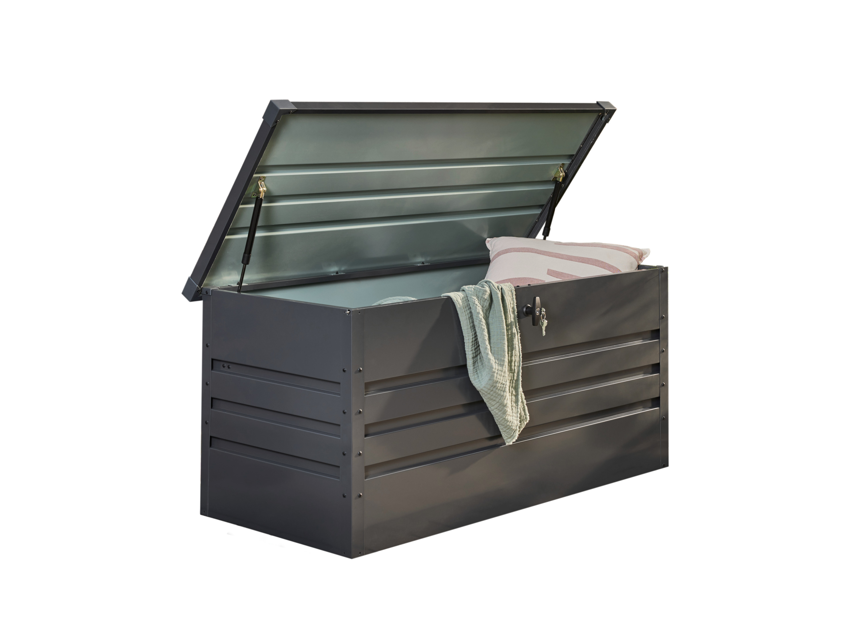 HOME DELUXE Metalowa skrzynia do przechowywania MEGABOX (XL)