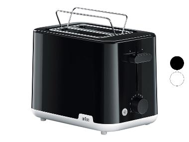 BRAUN Toster Breakfast 1 2-szczelinowy, 900W