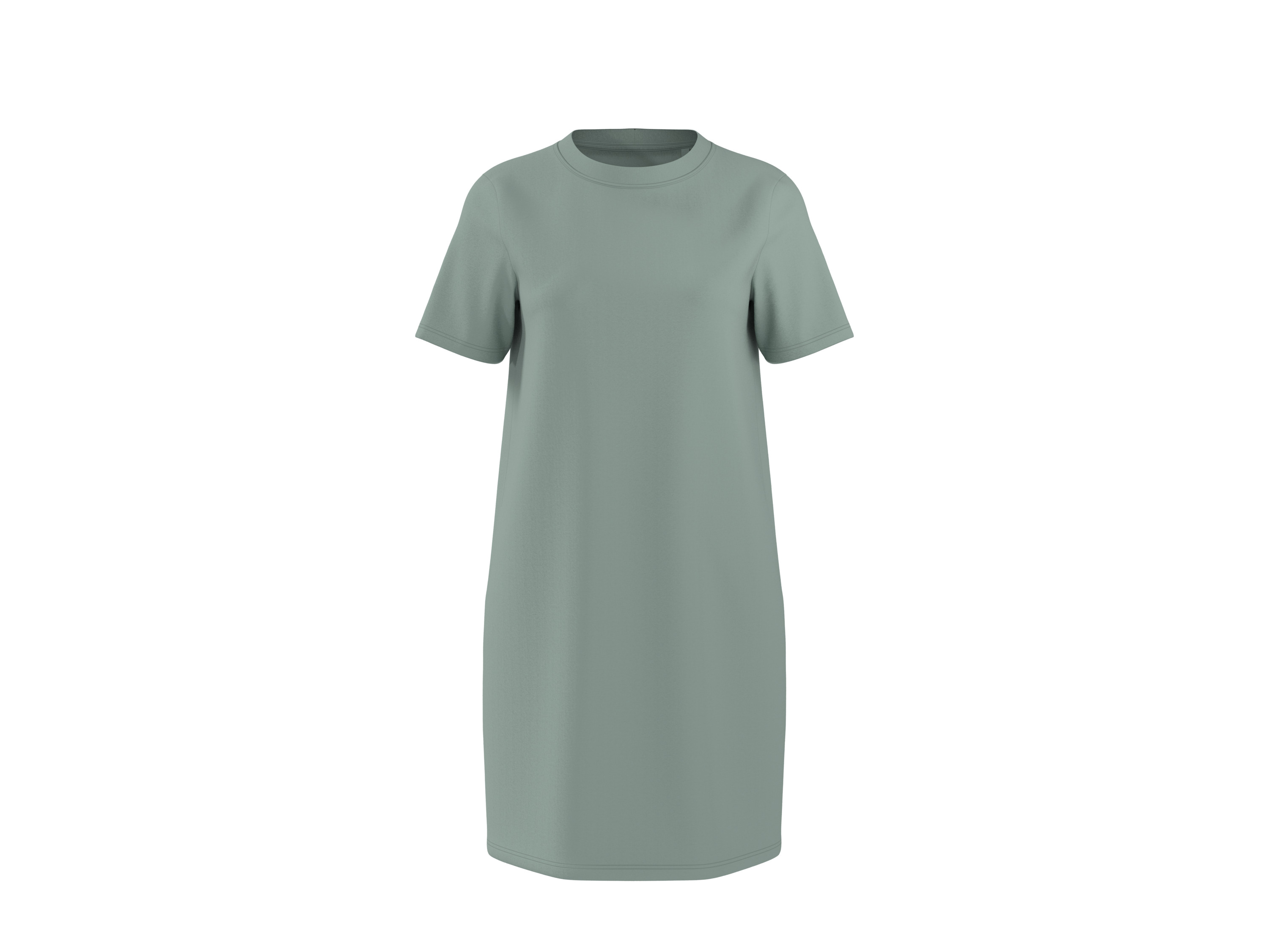 ESMARA® Sukienka t-shirtowa damska z biobawełny 