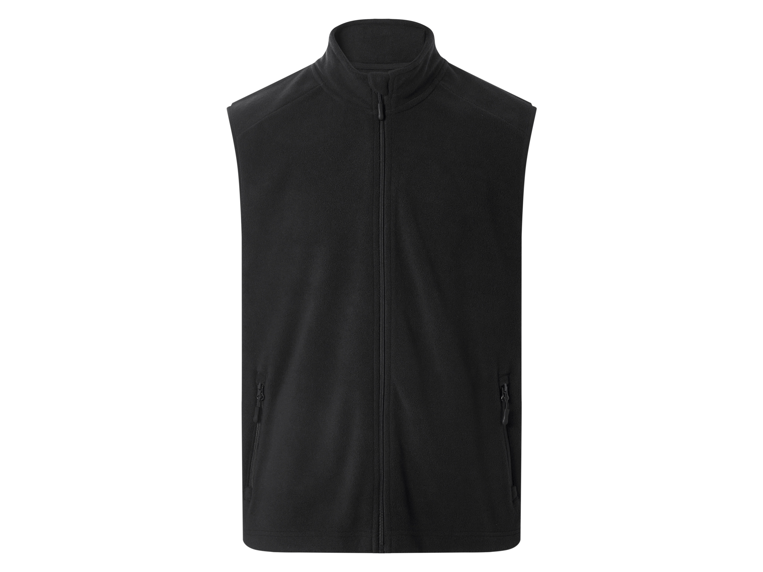 ESMARA MEN Męska kamizelka polarowa (Czarny, XXL (60/62))