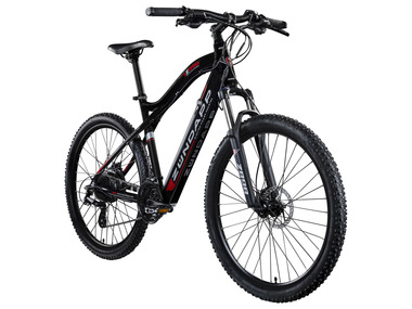 Zündapp Elektryczny rower górski Z898, 27,5", czarny/czerwony