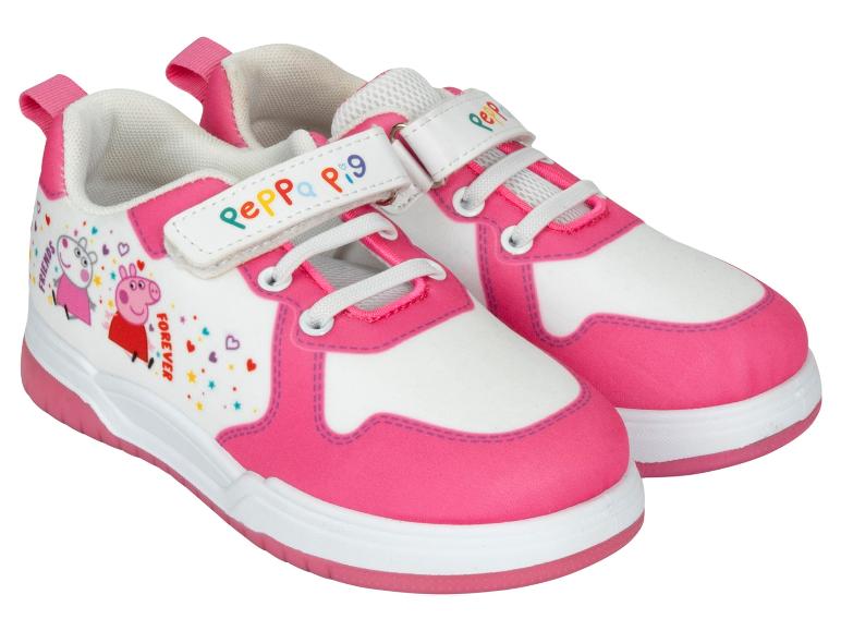 Sneakersy dziecięce z bohaterami bajki Świnka Peppa