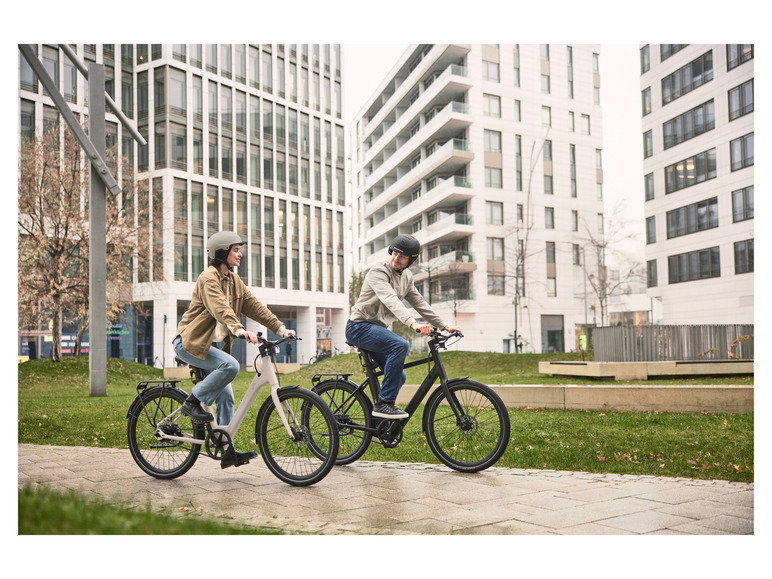 Pełny ekran: CRIVIT Rower elektryczny Urban E-Bike Y.2, czarny - zdjęcie 3