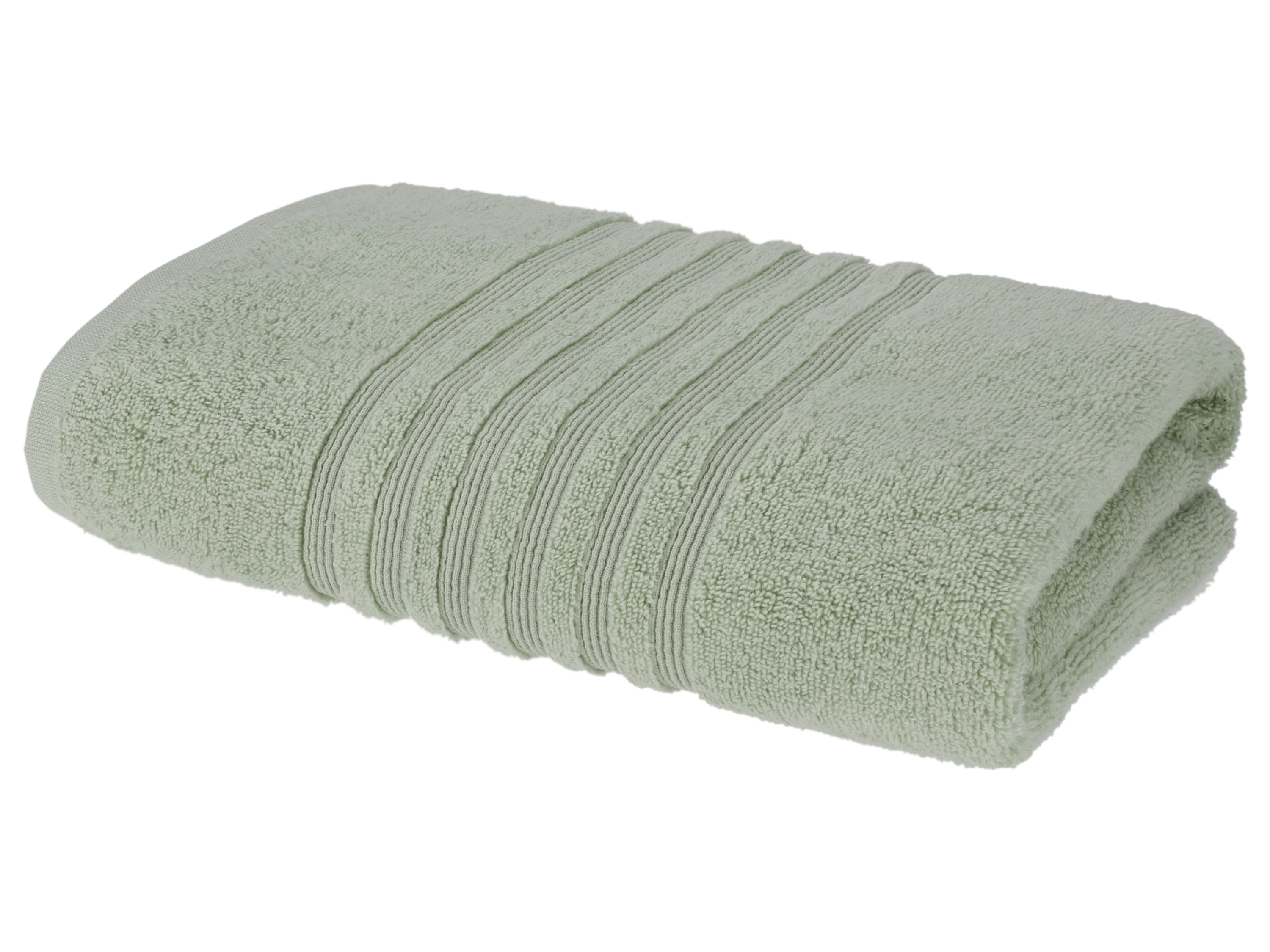 LIVARNO® Ręcznik kąpielowy frotté Zero Twist, 70 x 140 cm (Zielony)