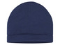 Czapka beanie w ciemnoniebieskim kolorze.
