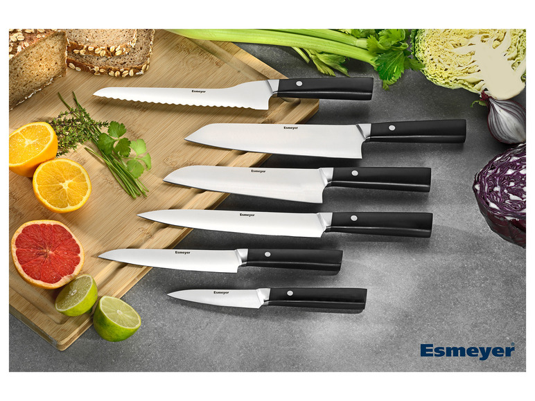 Pełny ekran: Esmeyer Zestaw noży ze stali szlachetnej, 6 elementów - zdjęcie 2