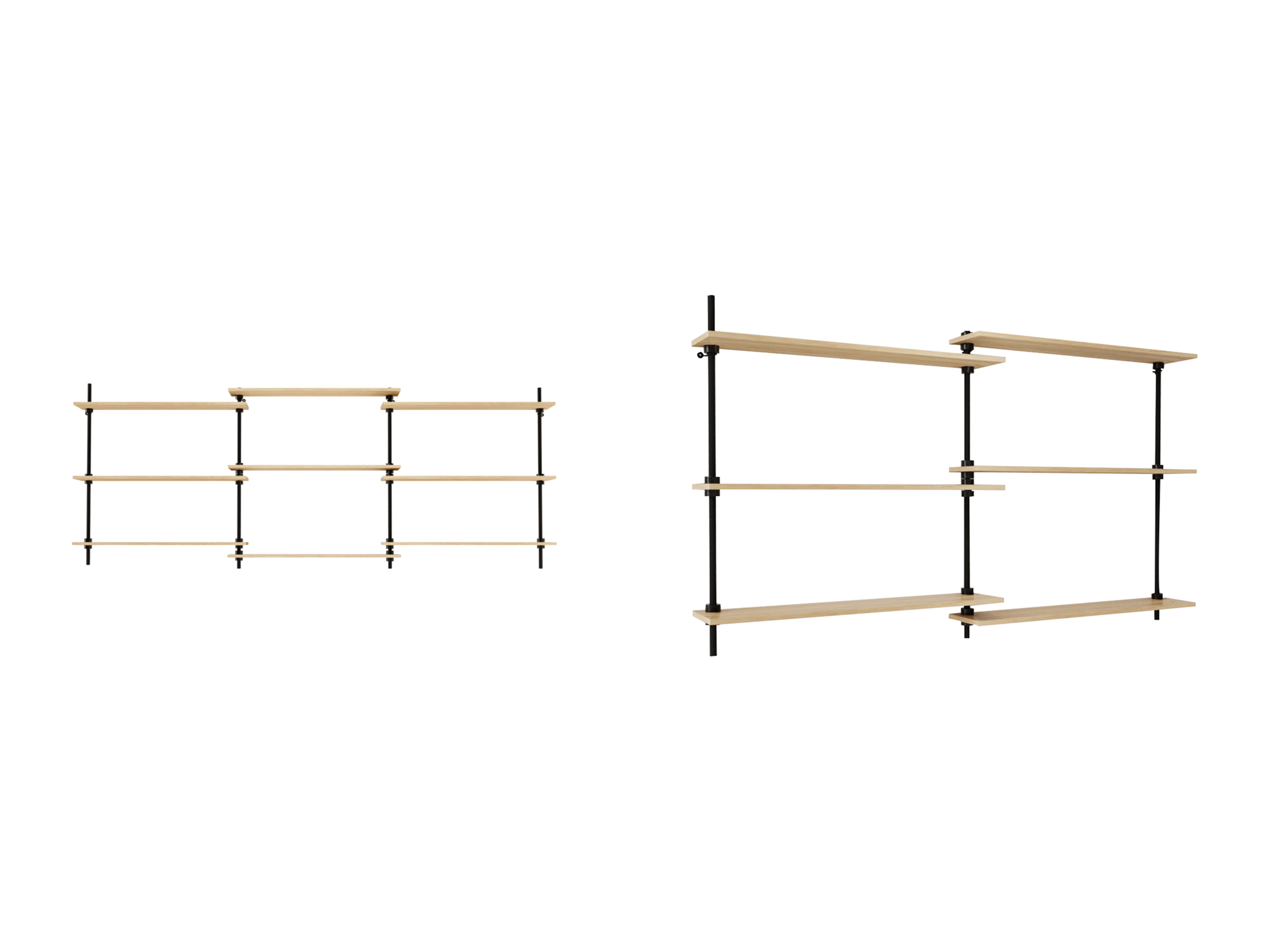 AR SHELVING System regałów ściennych DECO