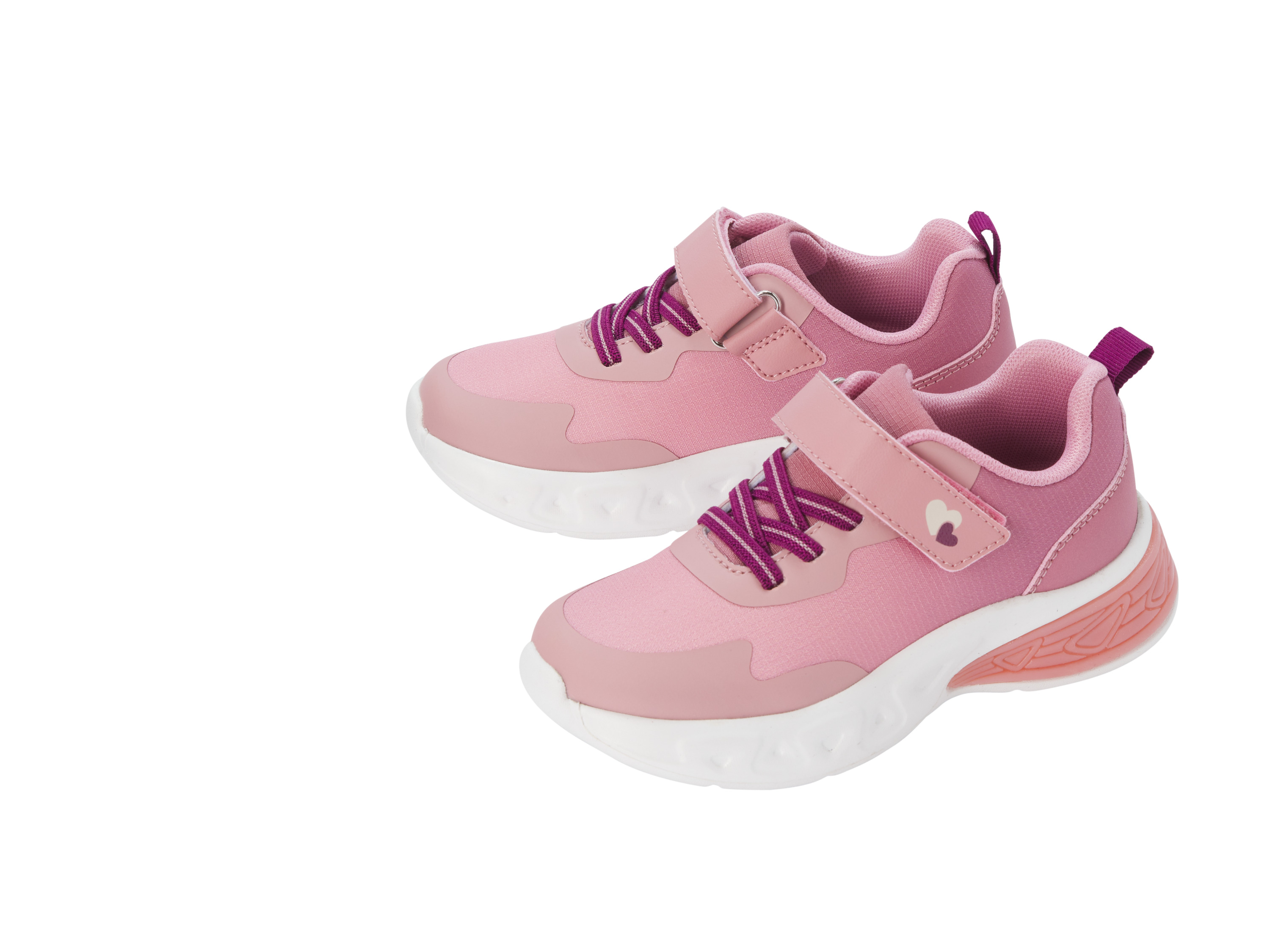 LUPILU® Buty dziecięce ze świecącą podeszwą (Różowy, 25)