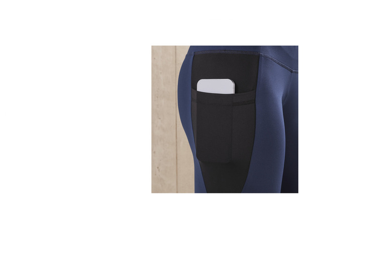 Pełny ekran: CRIVIT Spodnie funkcyjne damskie 3/4 z kieszenią na telefon - zdjęcie 11