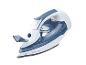 Żelazko parowe SilverCrest 2400W w kolorze białym i niebieskim