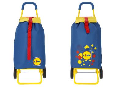 Wózek na zakupy z logo Lidl