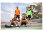 Odzież i akcesoria sportowe Crivit na zewnątrz.