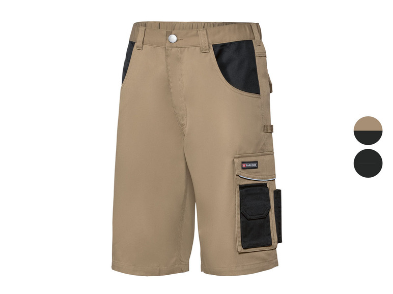 Pełny ekran: PARKSIDE Spodnie robocze męskie, z odblaskowymi detalami - zdjęcie 1