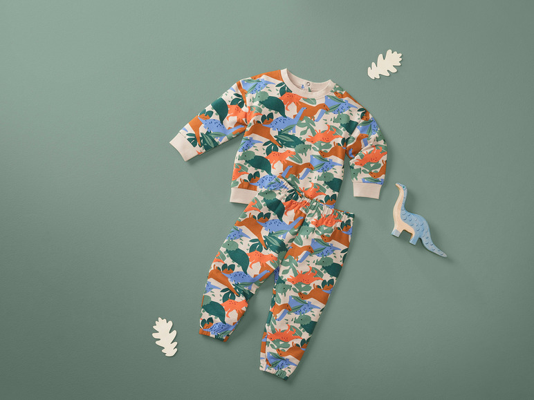 Pełny ekran: lupilu® Dres niemowlęcy chłopięcy, 2-częściowy, z bawełną organiczną - zdjęcie 10