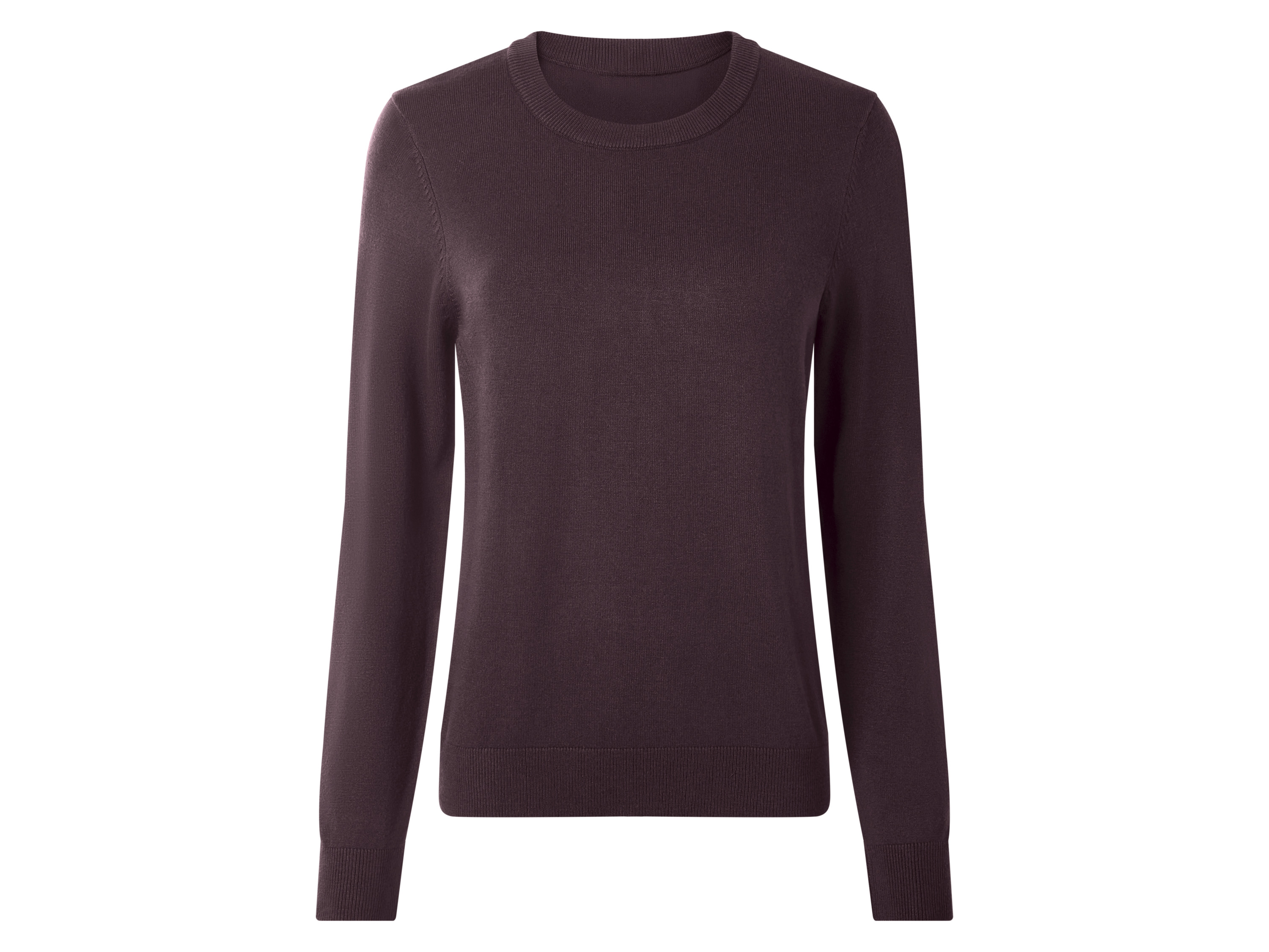 ESMARA® Damski sweter z cienkiego dzianiny (Lila, XL(48/50))