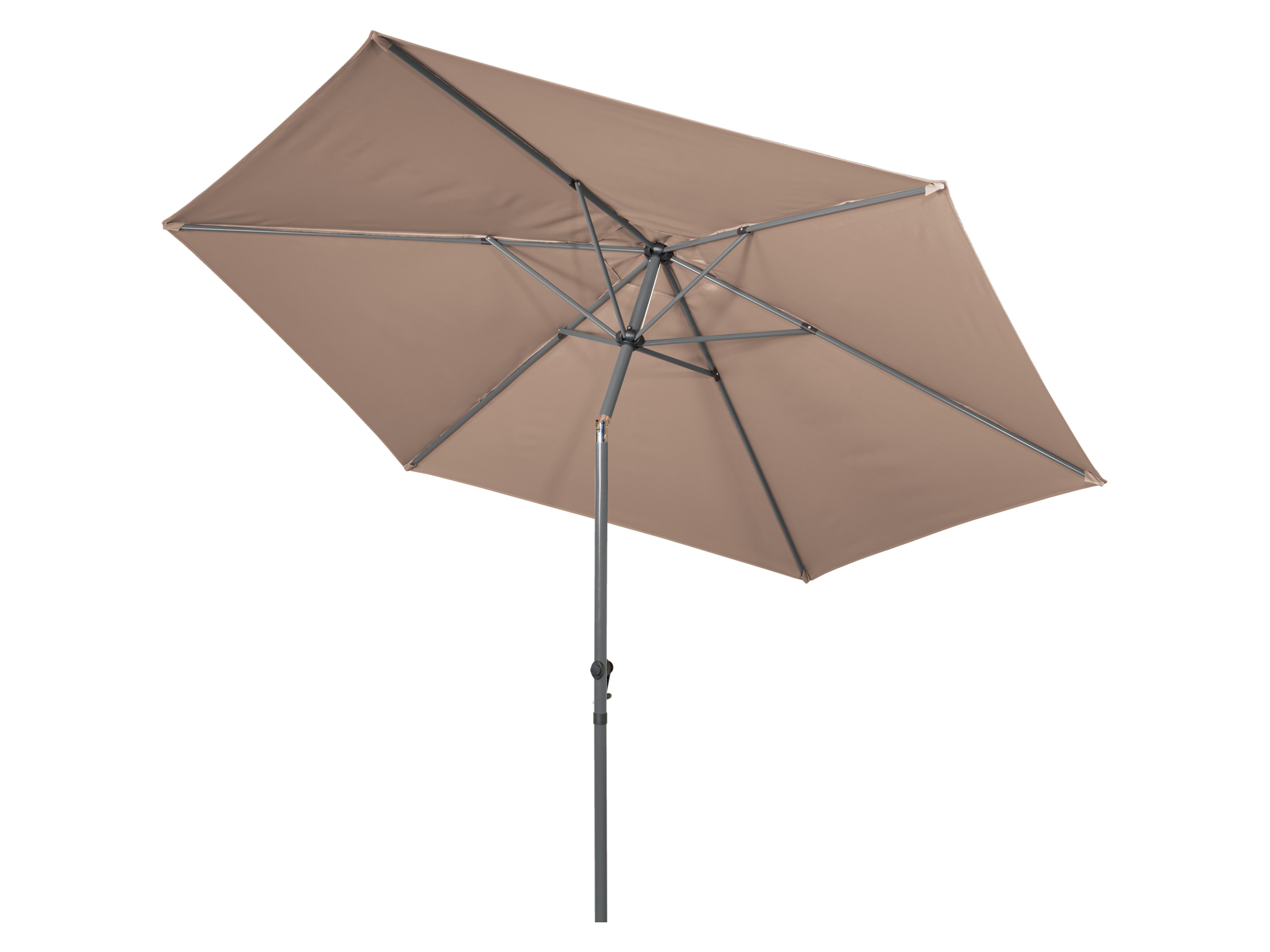 LIVARNO® Parasol, 3 m, ciemny beż