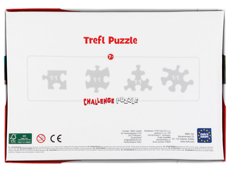 Pełny ekran: Trefl Puzzle Challenge z bohaterami bajek i filmów, 272 elementy - zdjęcie 3