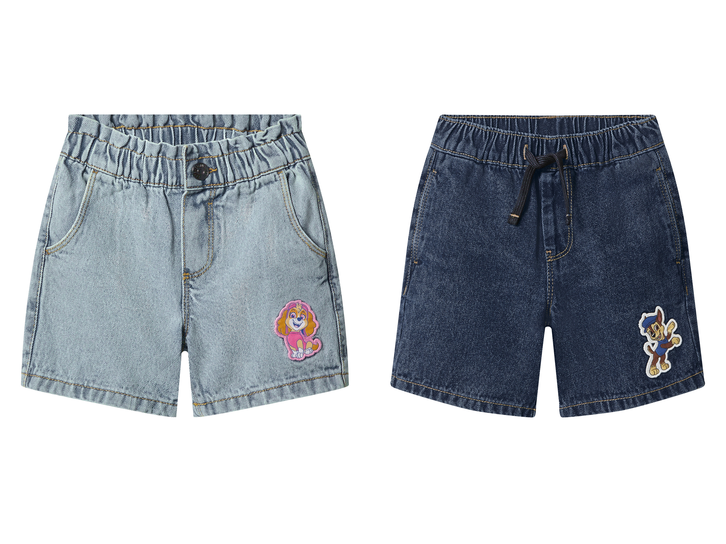 lupilu® Szorty jeansowe dziecięce z bawełny