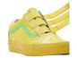 Żółte buty Vans Old Skool z zapięciem na rzep.