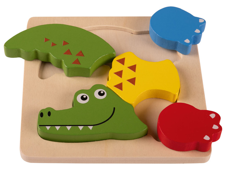 Pełny ekran: Playtive Puzzle drewniane zwierzęta, 1 zestaw - zdjęcie 11