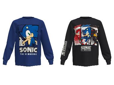 Koszulka termiczna dziecięca z kolekcji Sonic