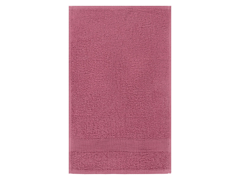 Pełny ekran: Livarno Home Ręczniki frotté z bawełny, 30 x 50 cm, 2 sztuki - zdjęcie 5