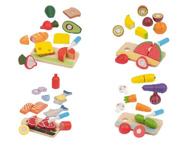lupilu® Zestaw drewnianych produktów spożywczych do zabawy