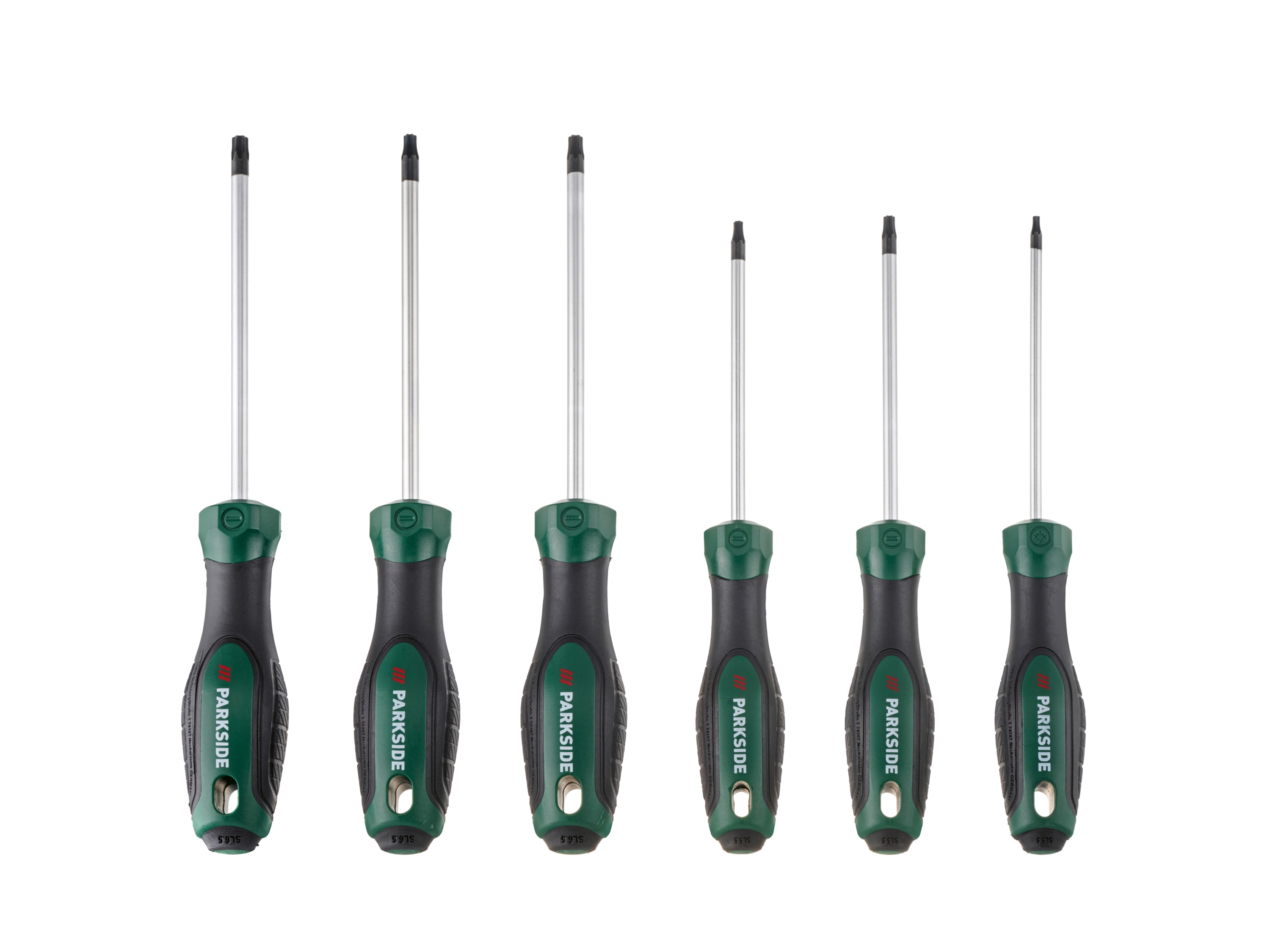 PARKSIDE® Zestaw 6 śrubokrętów lub zestaw 6 kluczy nasadowych i śrubokrętów (Zestaw wkrętaków TX)