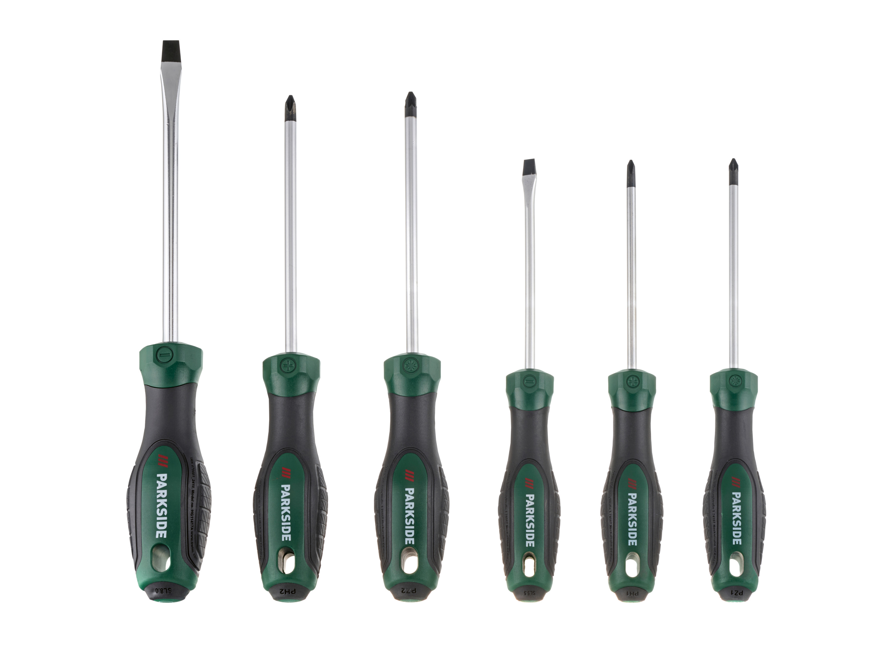 PARKSIDE® Zestaw 6 śrubokrętów lub zestaw 6 kluczy nasadowych i śrubokrętów (Śrubokręt)