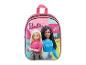 Różowy plecak z motywem Barbie.