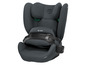 Czarny fotelik samochodowy Cybex Pallas B2 dla dzieci.