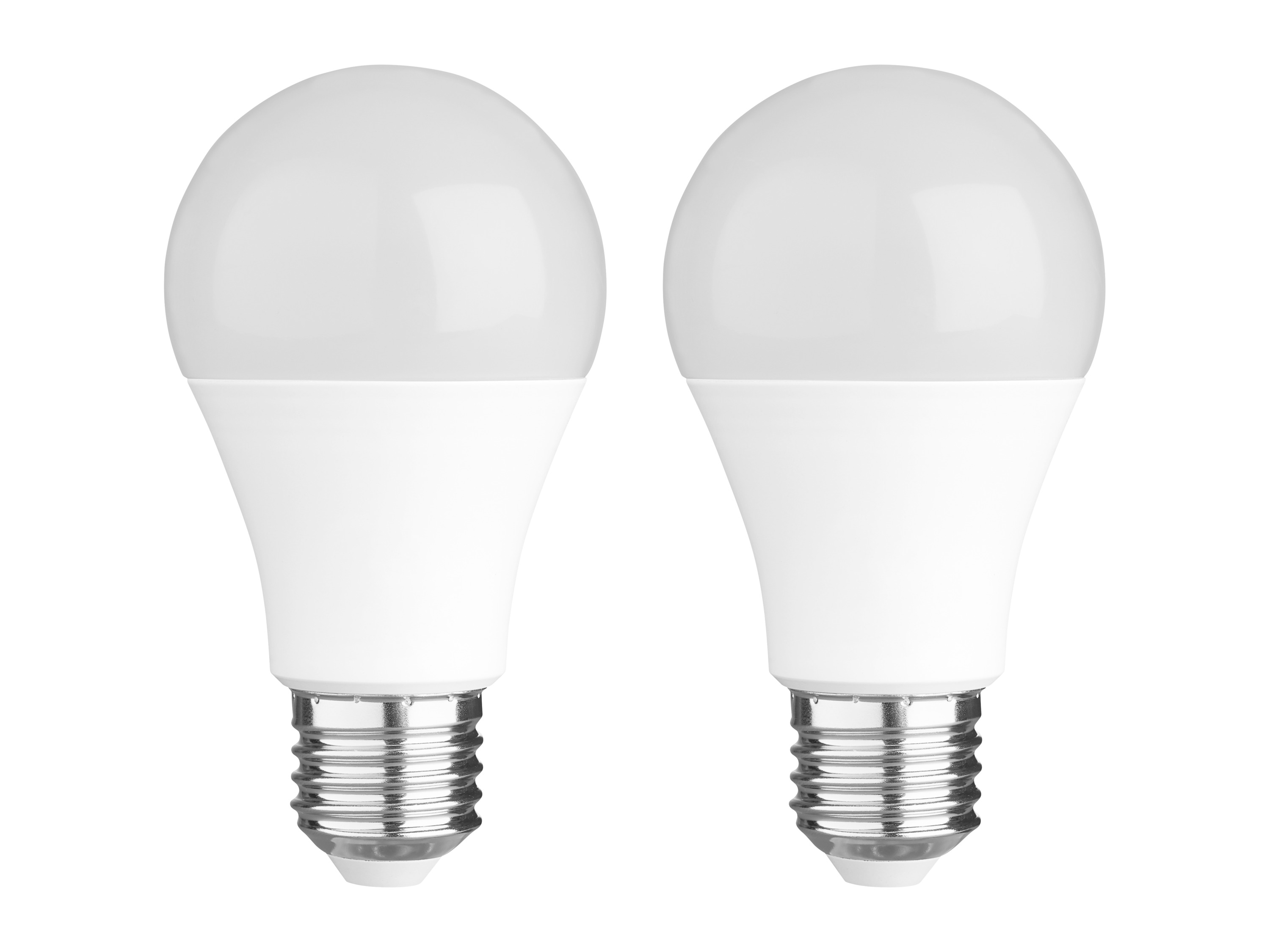 LIVARNO® Zestaw 2 lub 3 żarówek LED E14/E27 (7,3 W, E27 gruszka, 2 sztuki)