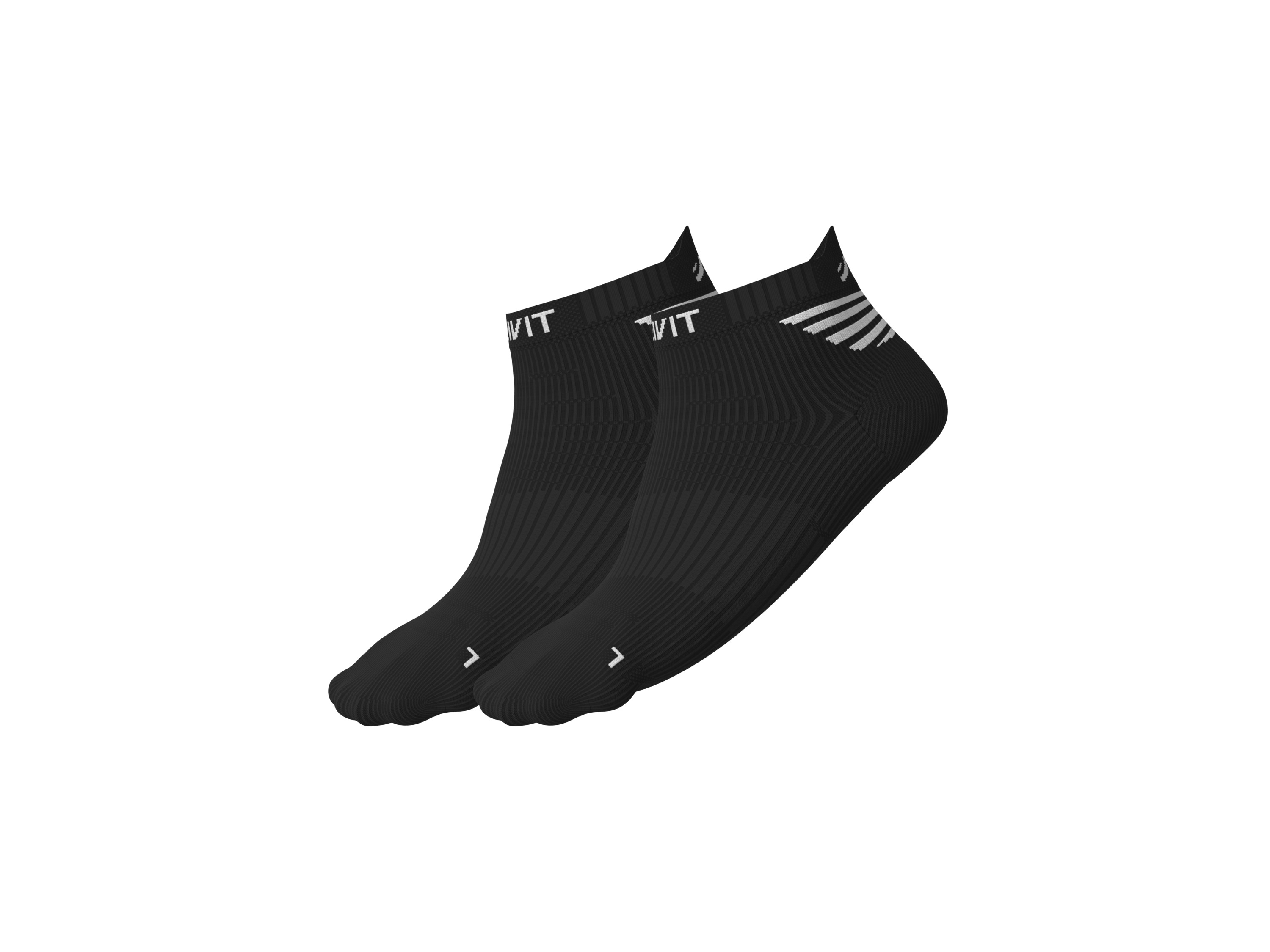 CRIVIT Running socks, 2 pairs (Czarny, 35/36)