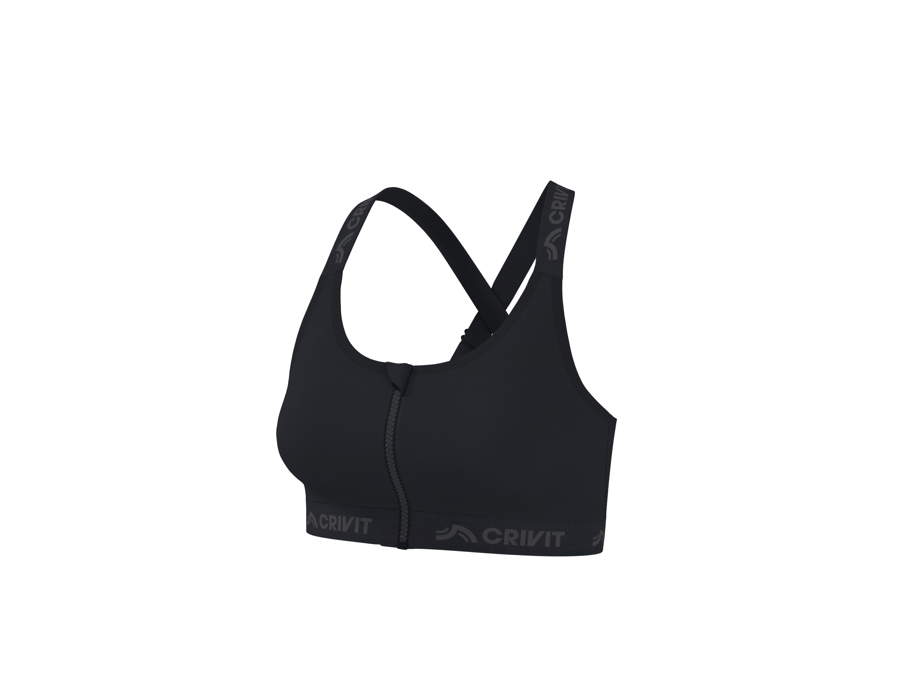 CRIVIT Biustonosz funkcyjny (Czarny, XS (32/34))