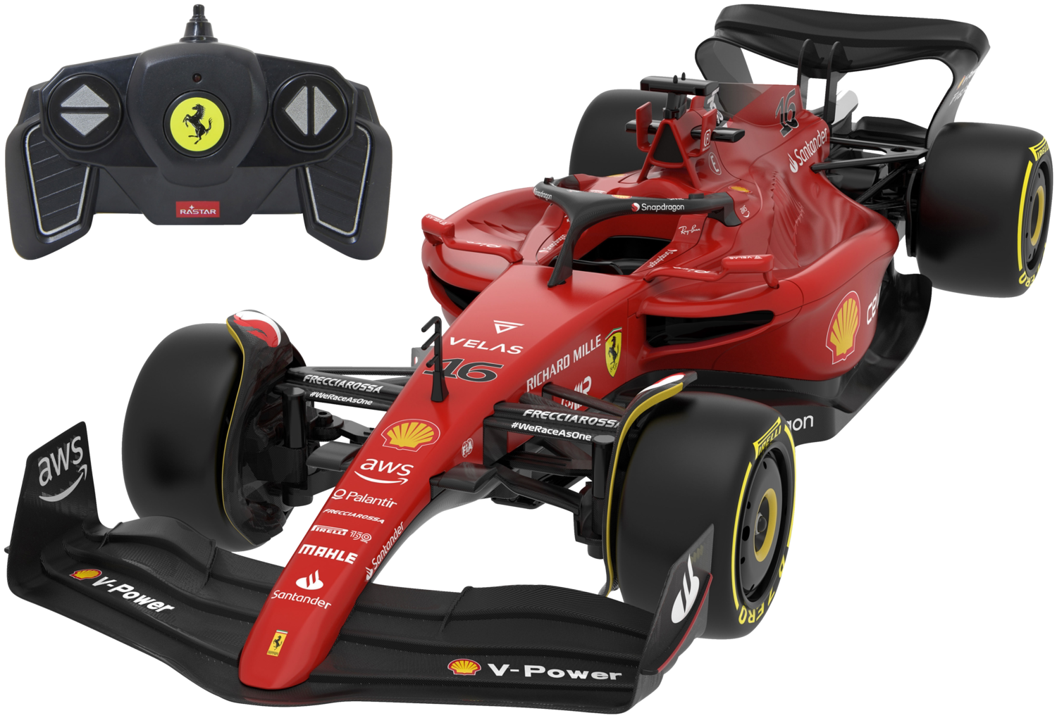 JAMARA Zdalnie sterowany model pojazdu Ferrari F1-75 lub Oracle Red Bull Racing RB