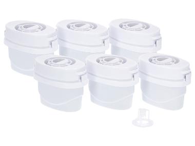 SILVERCREST® Wkłady filtrujące do wody, 6 sztuk