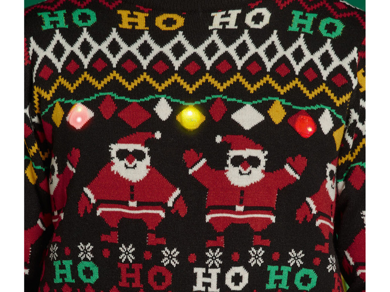 Pełny ekran: LIVERGY® Sweter świąteczny męski z efektem LED - zdjęcie 20