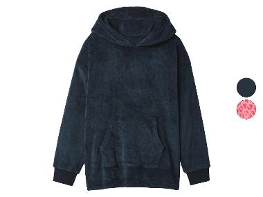 ESMARA® Oversize polarowa bluza z kapturem