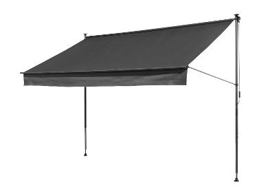 LIVARNO® Markiza rozporowa 300 x 150, antracyt.
