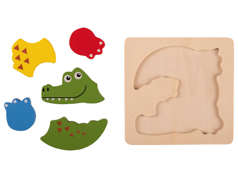 Pełny ekran: Playtive Puzzle drewniane zwierzęta, 1 zestaw - zdjęcie 12
