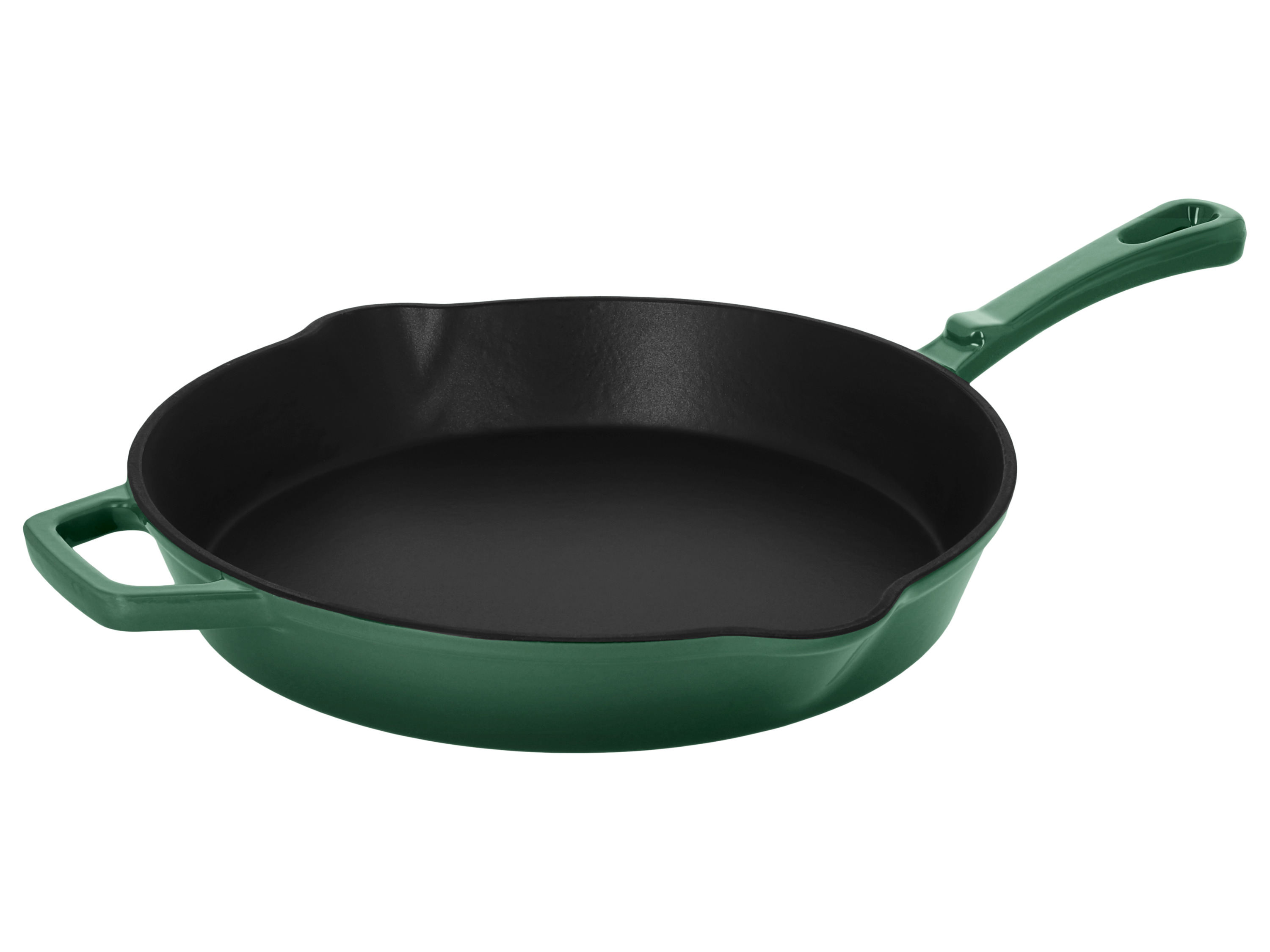 SILVERCREST® Patelnia żeliwna, Ø 30 cm (zielony)