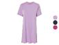 Lilakowa sukienka-t-shirt i inne kolory.