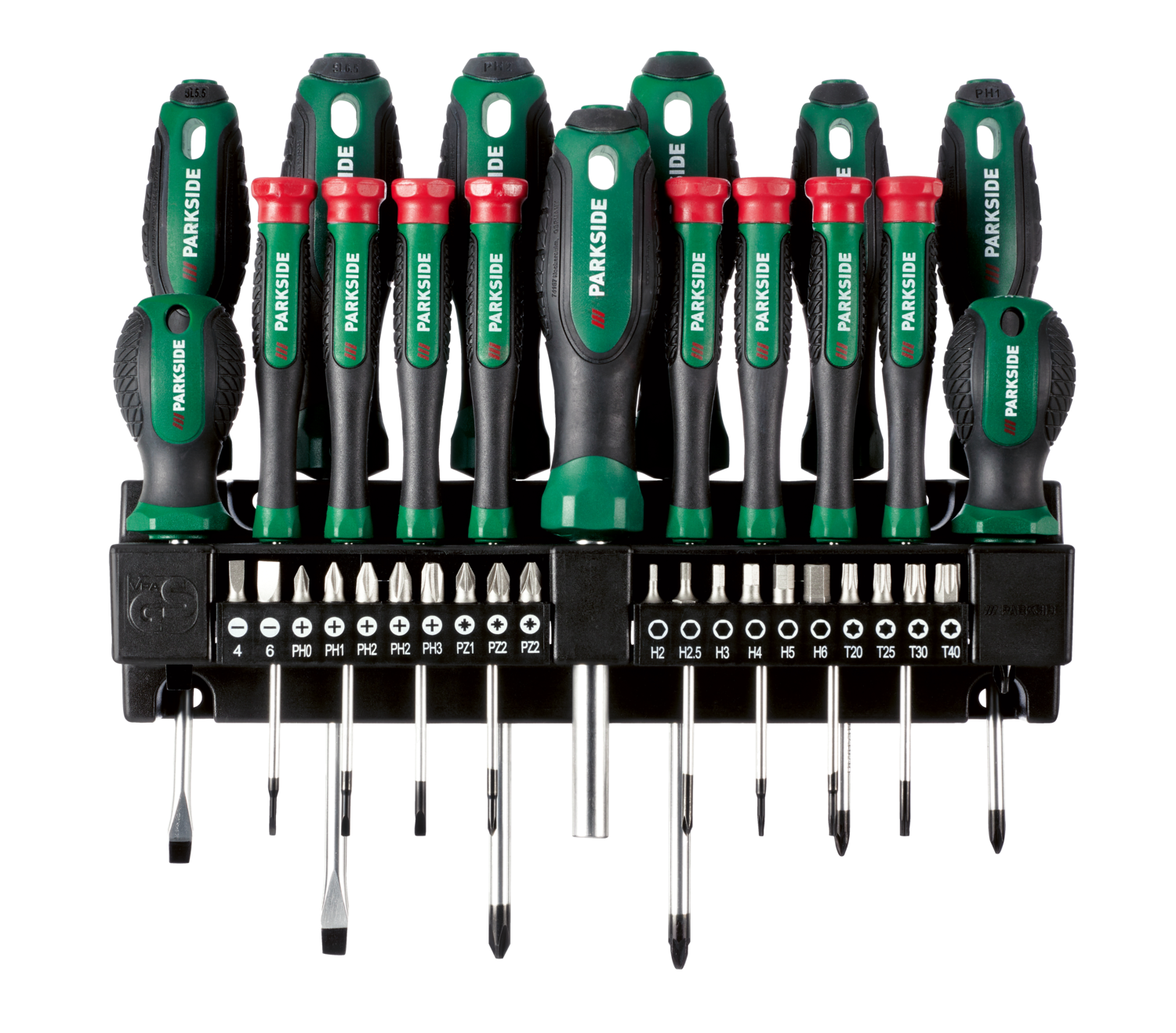 PARKSIDE® PARKSIDE Komplet śrubokrętów i bitów, 37 elementów