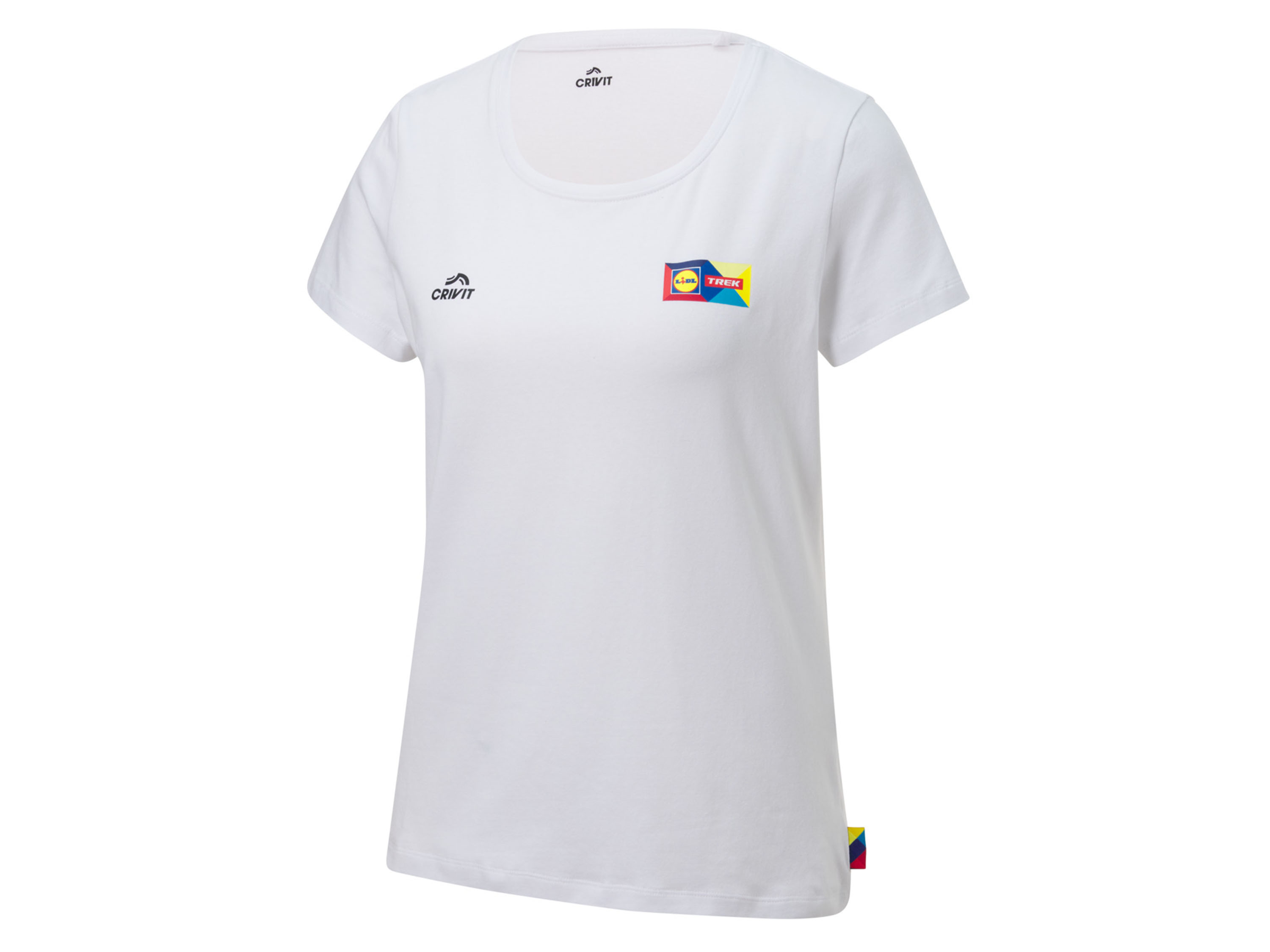 CRIVIT T-shirt funkcyjny damski z kolekcji Lidl-Trek (Biały, S(36/38))