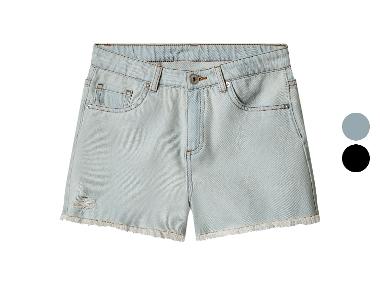ESMARA KIDS Szorty jeansowe dziewczęce z bawełny