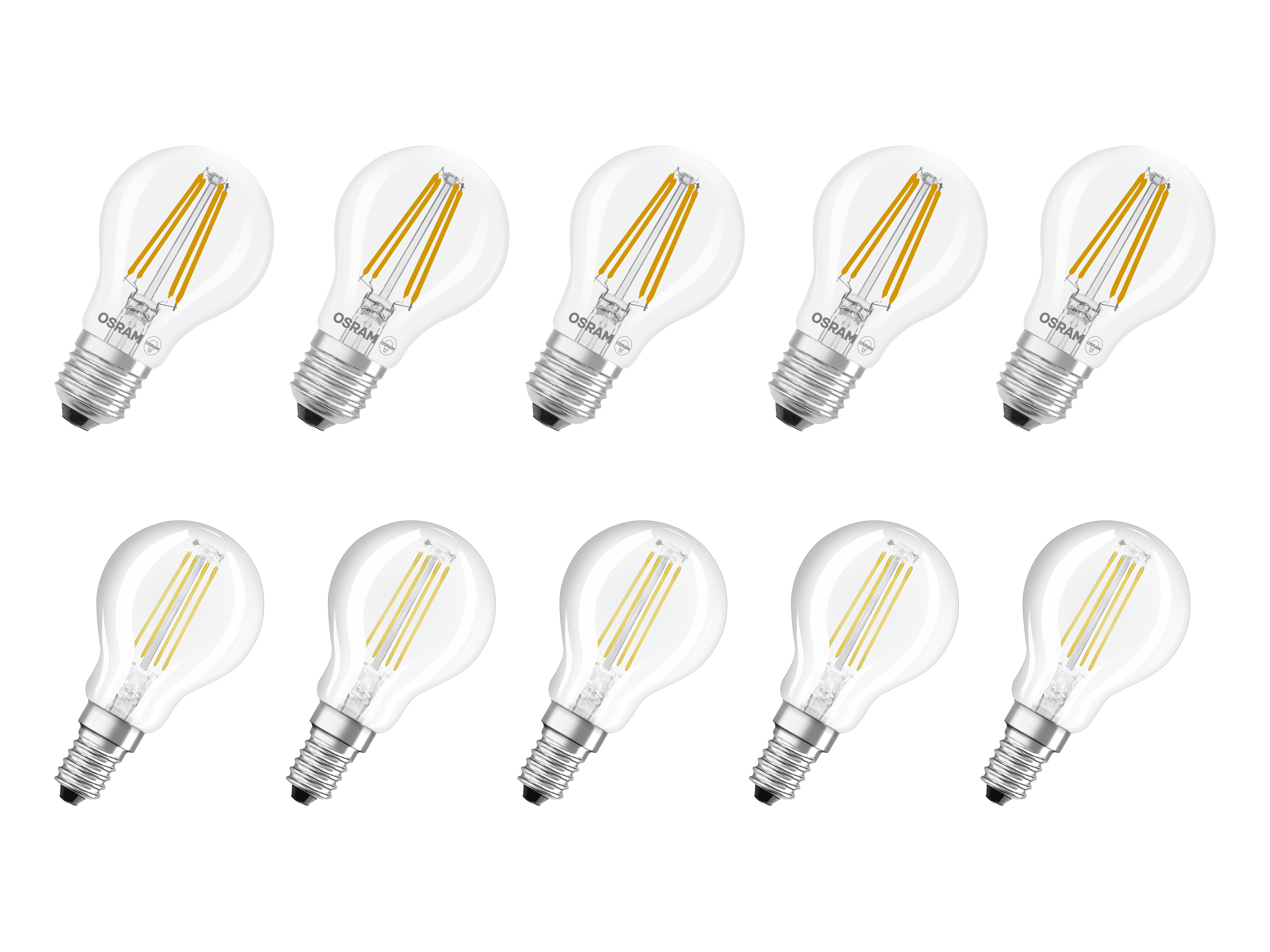 OSRAM Żarówki LED »Base Classic«, 5 sztuk.