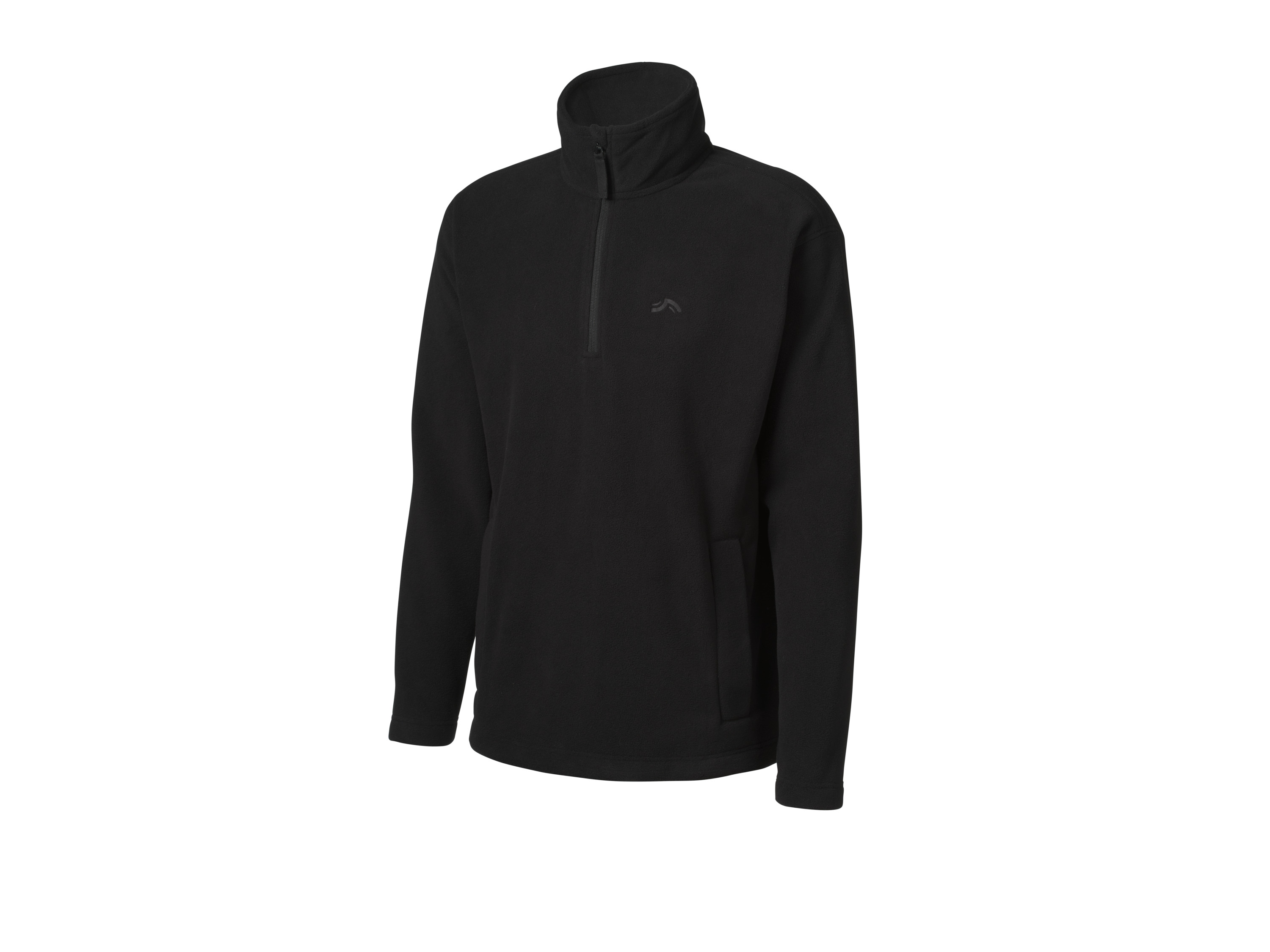 CRIVIT Bluza funkcyjna męska z polaru (Czarny, S (44/46))