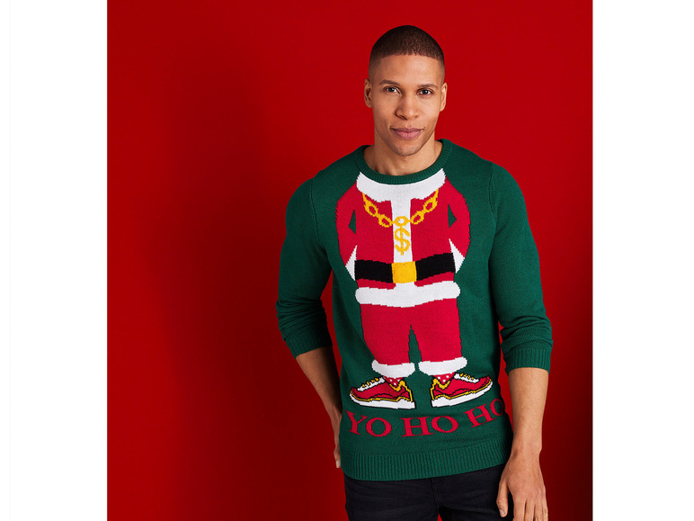 Pełny ekran: LIVERGY® Sweter męski świąteczny - zdjęcie 3